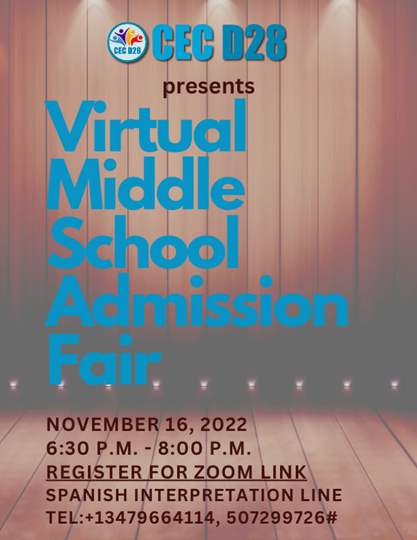 Middle School Admissions